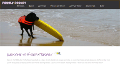 Desktop Screenshot of fireflyresort.com