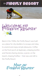 Mobile Screenshot of fireflyresort.com